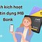 Mb Tự Mở Thẻ Tín Dụng